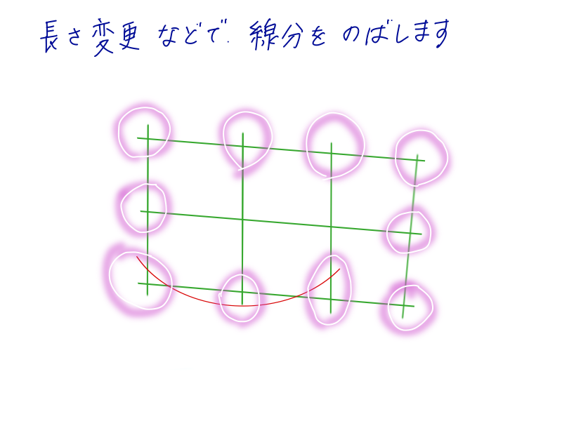 AutoCADでの通り芯作成手順STEP1-11
