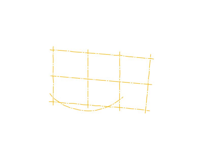 AutoCADでの通り芯作成手順STEP1-13