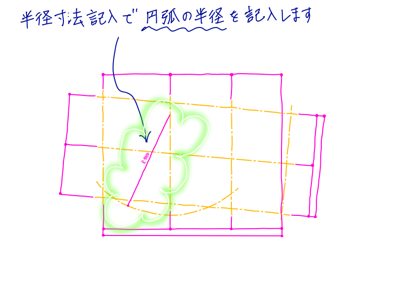 AutoCADでの寸法線作成手順STEP2-18