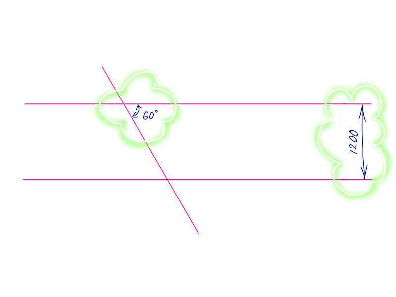 AutoCAD 壁と窓の解説(図解・初心者向け)【建築CAD検定試験3級】斜線、オフセット