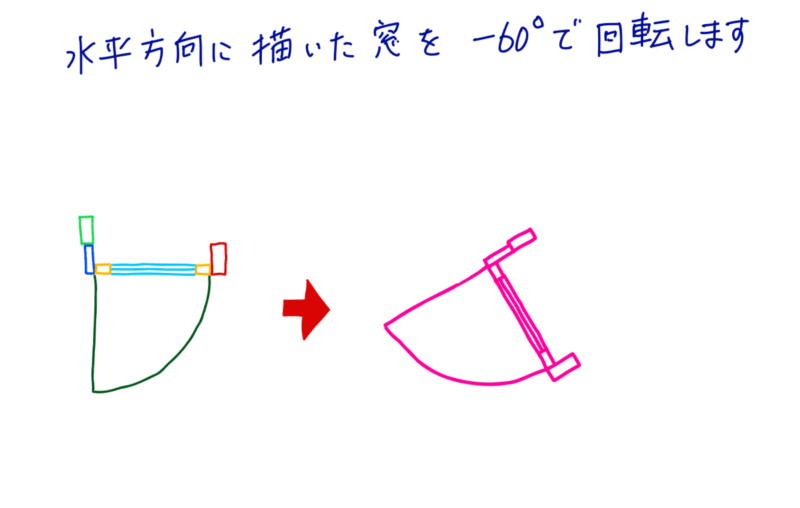 AutoCAD 壁と窓の解説(図解・初心者向け)【建築CAD検定試験3級】窓の回転